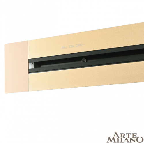 Встраиваемый шинопровод Arte Milano Am-track-sockets 382305TB/50 Gold