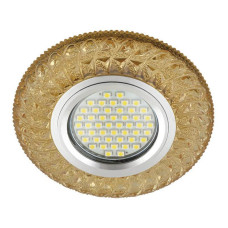 Встраиваемый светильник Fametto Luciole DLS-L144 Gu5.3 Glassy/Gold