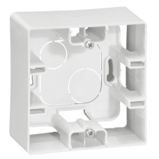 Коробка для накладного монтажа 1-постовая Legrand Etika белая 672510