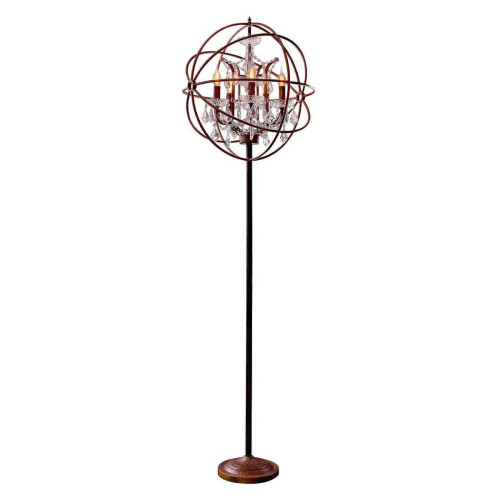Торшер LOFT IT Foucaults orb crystal Loft1897FT