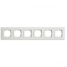 Рамка на 6 постов Mono Electric Despina слоновая кость 102-010000-166