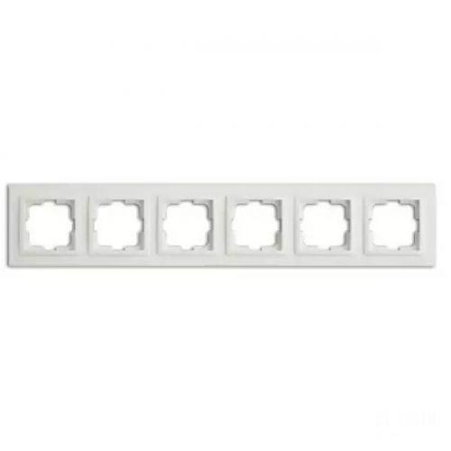 Рамка на 6 постов Mono Electric Despina слоновая кость 102-010000-166
