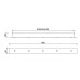 Основание потолочное 5L Mantra Modular Light Florones 9384