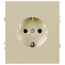 Розетка Эра Arktik 16-2101-04 с заземлением 2P+E Schuko 16А-250В шампань Б0070417