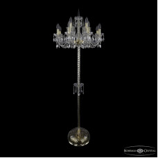 Торшер Bohemia Ivele Crystal 1402T2/8+4/195-165 G