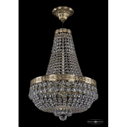 Люстра на штанге Bohemia Ivele Crystal 19271/H2/35IV G