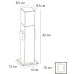 Ландшафтный светильник Arte Lamp Plate A3711PA-1BK
