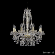 Подвесная люстра Bohemia Ivele Crystal 1409/8/195/h-63 G
