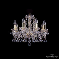 Подвесная люстра Bohemia Ivele Crystal 1413/8/165 G Balls