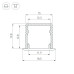 Профиль Arlight SL-MINI-15-3000 ANOD (Алюминий) 061608