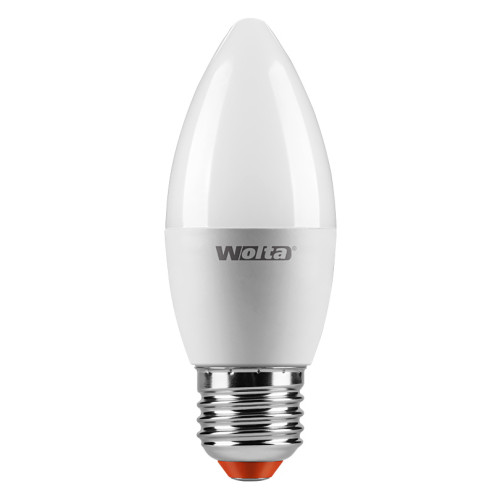 Светодиодная лампа WOLTA LX 8Вт 3000K Е27 свеча матовая 30YC8E27