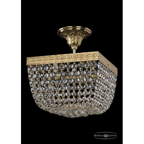 Люстра на штанге Bohemia Ivele Crystal 19282/25IV G