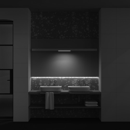Трековый магнитный светильник Maytoni Basis TR030-4-12WTW-DD-W