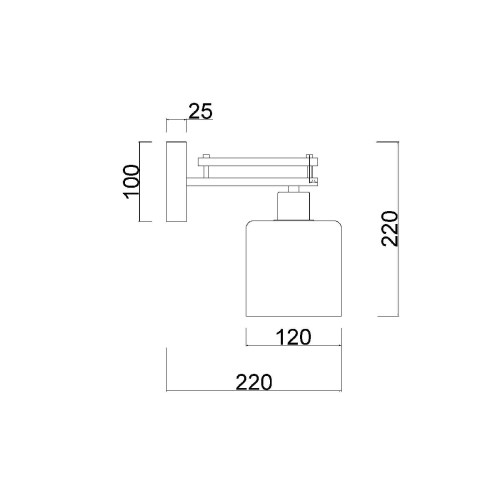 Бра Myfar Bona MR1590-1C