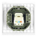 Розетка компьютерная 1-местная RJ-45 (механизм) Stekker Мия RST00-3117-01 50436