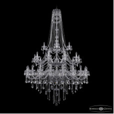 Подвесная люстра Bohemia Ivele Crystal 1415/20+10+5/530/h-231/3d Ni
