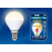 Лампа светодиодная (UL-00002373) Uniel E14 6W 3000K матовая LED-C37-6W/WW/E14/FR/MB PLM11WH