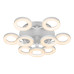 Потолочная светодиодная люстра iLedex Jomo FS-014-X9 108W WH