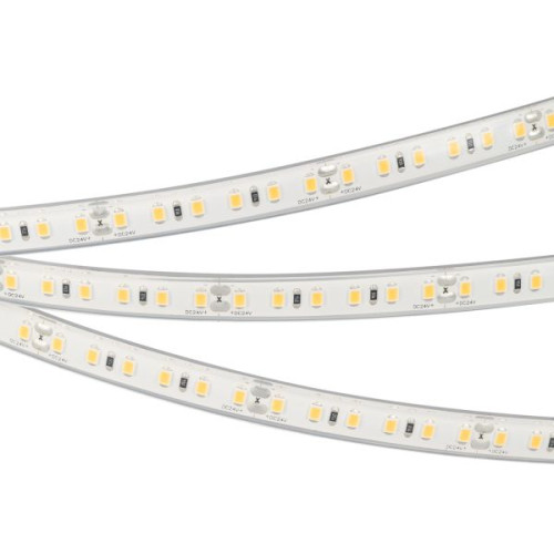 Светодиодная лента герметичная Arlight RTW-PU-A120-10.5mm 24V White6000 (16.8 W/m, IP68, 2835, 5m) 029391(2)