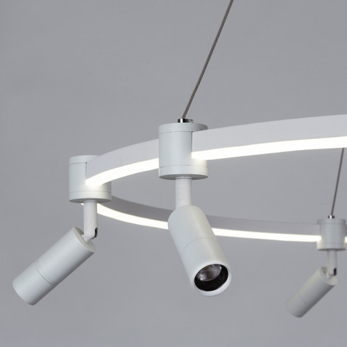 Подвесная люстра Arte Lamp Ring A2186SP-1WH
