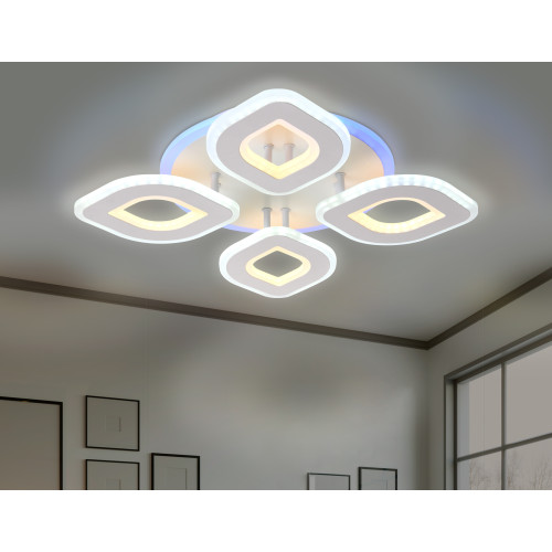 Потолочный светодиодный светильник Ambrella Light Acrylica FA8841
