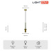 Подвесной светильник Lightera Ohrid LE136L-50W