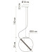 Подвесной светильник Arte Lamp Нolly A3225SP-1PB