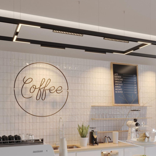 Трековый светодиодный светильник с переключателем цветовой темперетуры Novotech Port Vector 359948