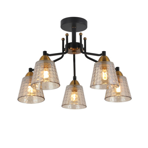 Люстра на штанге Freya Capella FR4017PL-05BBZ