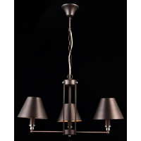 Подвесная люстра Natali Kovaltseva Marquis 81000-3C GRAY BRASS
