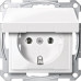 Розетка с крышкой Schneider Electric Merten MTN2311-0319
