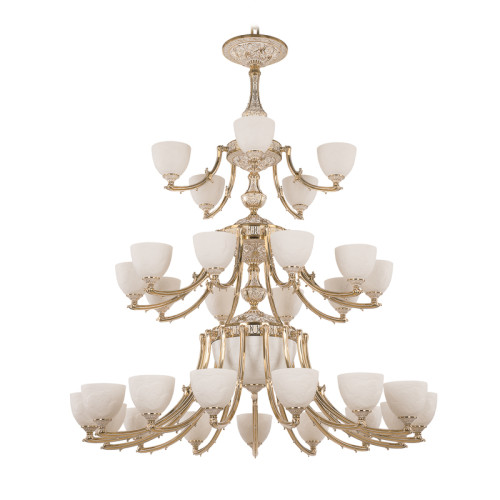 Подвесная люстра Bohemia Ivele Crystal Verona 72111P/15+10+5/420/3d GW P1 U Angel