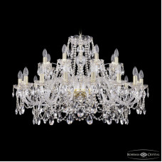Подвесная люстра Bohemia Ivele Crystal 1411/16+8/360 G