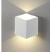 Уличный настенный светодиодный светильник Crystal Lux CLT 227W WH-GO