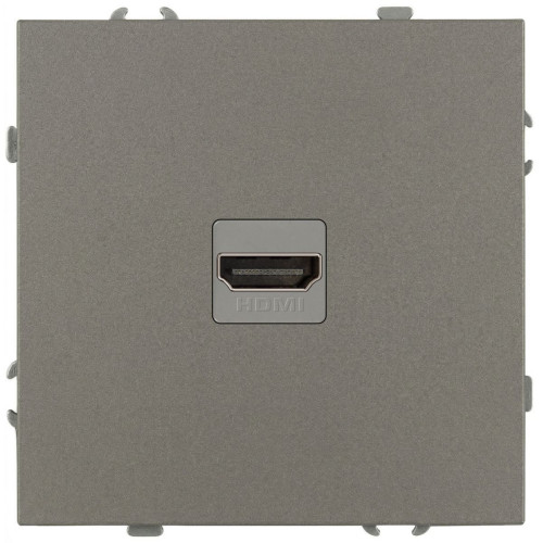 Розетка Эра Galaxy 15-3114-07 HDMI IP20 титан Б0070800