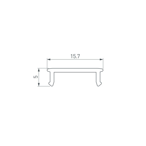 Экран Arlight LINE-2000 MARBLE GREY (Пластик) 058283
