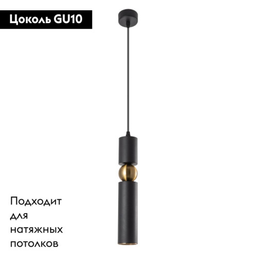 Подвесной светильник Arte Lamp Ran A3162SP-1BK