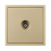 Механизм телевизионной розетки Arlight SCT-NOBE-MTV1-SFPL-GD (Золотой песок) 054294