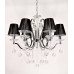 Подвесная люстра Lumina Deco Bellisica LDP 8033-6 BK