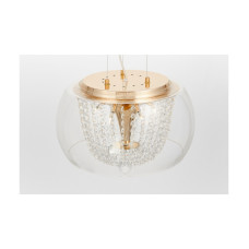 Подвесная люстра Lumina Deco Disposa LDP 7018-400 PR+F.GD