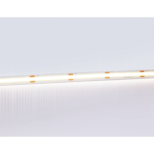 Светодиодная лента Ambrella Light Illumination COB 528Led/14W m/ 24V IP20 4500K/ 5m*10mm*2mm (2 конт.) GS4752
