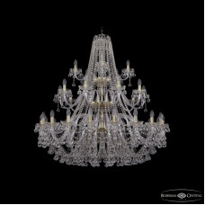 Подвесная люстра Bohemia Ivele Crystal 1409/20+10+5/460/3d G