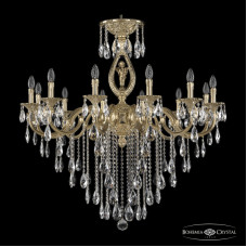 Подвесная люстра Bohemia Ivele Crystal Verona 72401/12/360 B G FA10B