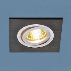 Встраиваемый светильник Elektrostandard 1051/1 BK черный 4690389083655