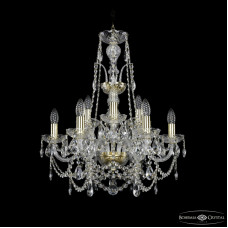 Подвесная люстра Bohemia Ivele Crystal 1411/6+3/195/XL-65 G