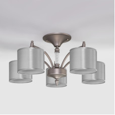 Потолочная люстра Eurosvet Adagio 60080/5 сатин-никель