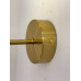Бра Delight Collection OB2415-1G gold/clear