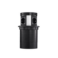 Блок розеток 107J (4 секции, 2 USB и RJ-45) Mebax 00-00001466