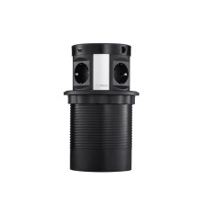 Блок розеток 107J (4 секции, 2 USB и RJ-45) Mebax 00-00001466