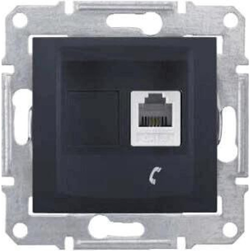 Розетка телефонная RJ11 Schneider Electric Sedna SDN4101170